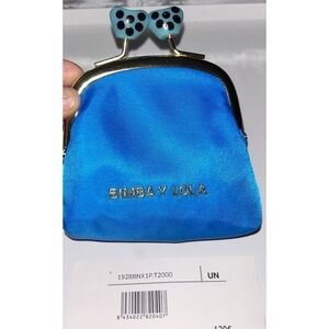 NWT - BIMBA Y LOLA Blue Coin Purse